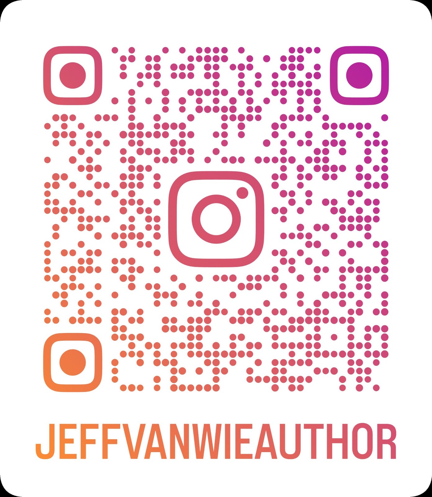 Instagram QR code for Jeff Van Wie Author